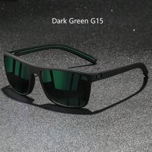 WSZ Fashionable Retro Plaid Pattern Fashion Glasses, , Luxury Brand Designer Model, Square/Rectangular Frame, Tropical Beach Resort Style, Summer Pastel Color Decorative Glasses - 566-2B - View 15