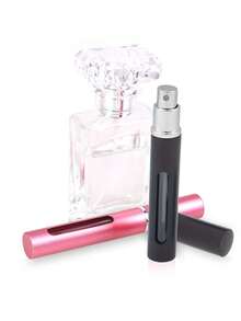 2/4/8pcs Empty Refillable Perfume Bottle Travel Portable Mini Women Perfume Atomizer Original Spray Cosmetic Containers Aluminum - Multicolor - View 9