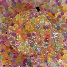 高品質精製吸水珠，水凝膠果凍珠，彩色珠子，花瓶填充珠，無土栽培用水珠，婚禮中心擺設，花卉裝飾，花瓶裝飾，感恩節和聖誕節裝飾，DIY香氛工藝 - 彩色 - 查看 19