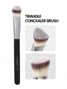 MAANGE 1/2/3pcs Triangle Brush, Portable Smudge Cosmetic Brush Makeup Brush With Foundation Brush Blush Brush Loose Powder Brush Contour Brush Highlighter Brush Makeup Tools Gift For Women & Girl Travel Makeup Brush ,Foundation Brush,Concealer Brush,Blush Brush,Contour Brush,Blush Brush,Bronzer Brush,Powder Brush,Foundation Brush,Blush Brush,Giveaways - 黑色 - 查看 12