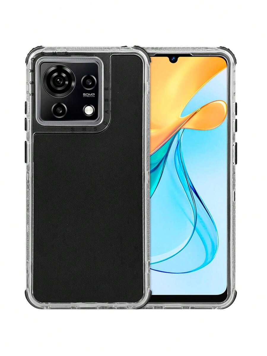 Funda 360 De Uso Rudo Color Metal Para V50 Vita Rainbow - Negro - Ver 1