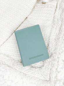 SOUTHLAND&KANGAROO 钱包口袋钱夹时尚男士超薄轻便便携式现金钱证件卡硬币袋生日礼物周年纪念礼物女生少女青少年大学生中学生男士高品质皮革卡夹卡夹钱包名片夹信用卡夹卡片夹女士女士迷你钱包卡片钱包 - 藍色 - 查看 3