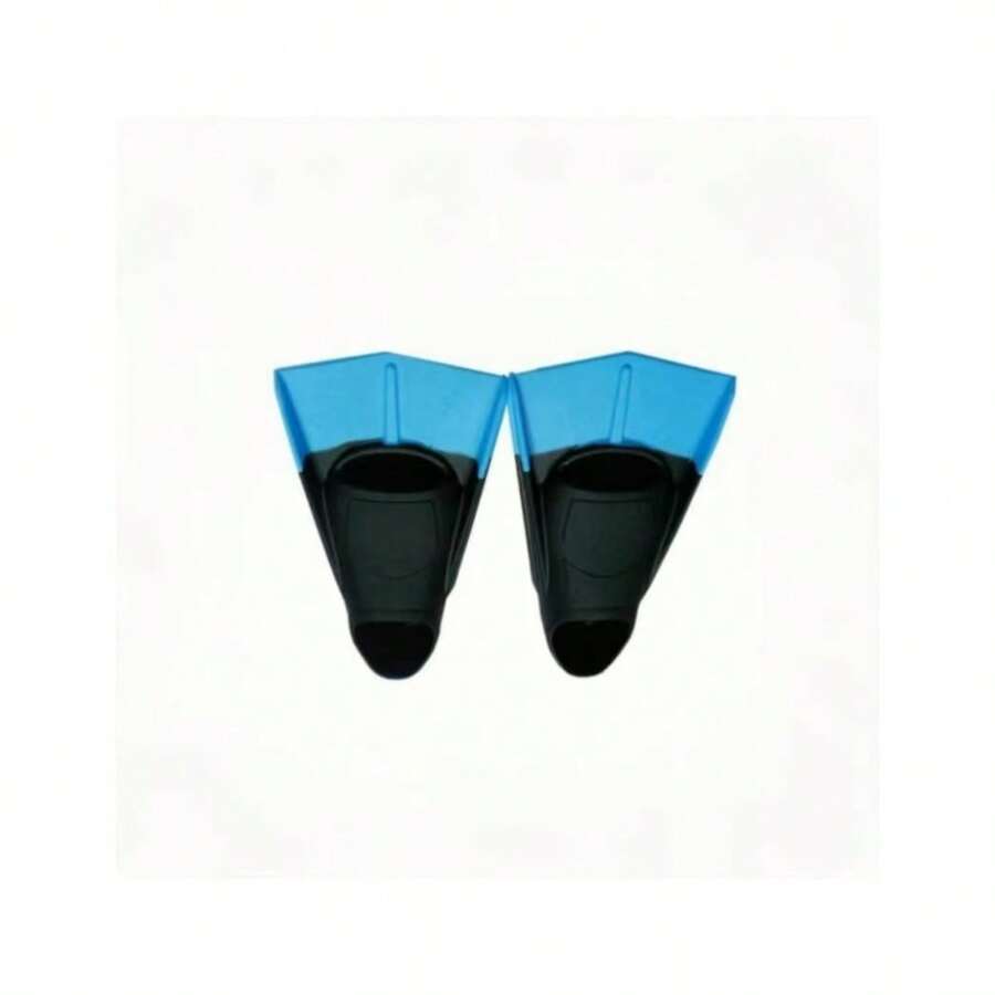 Adult Short Swimming Fins For Snorkeling Training Frog Kick Duck Feet Flippers Freestyle