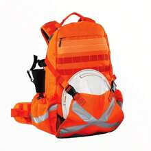Mochila reflejante de alta visibilidad para uso rudo GJ2073 - Naranja - Ver 1