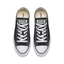 Converse Unisex All Star Low Top Comfortable & Durable Canvas Sneakers, 101001 - Black - View 5