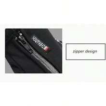 1 双男女通用防风防水触摸屏冬季手套，拉链设计，黑色手套保暖，暖手，适合户外骑行、钓鱼、跑步、滑雪、单板滑雪、冬季户外活动、滑雪手套、雪地手套 - 彩色 - 查看 11