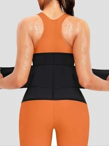 Women Sweat Waist Trimmer Trainer Sauna Corset Workout Belt Belly Band Stomach Wraps Body Shaper Sports Girdle