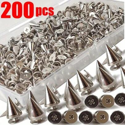 Metal Double-Headed Studs For Clothing/Shoes/Bags DIY Decoration
