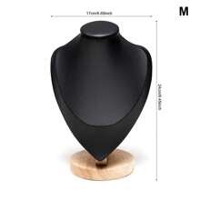 1 件珠宝展示架吊坠项链手链耳环戒指收纳架模特胸围收纳架柜台展示道具返校