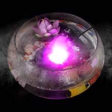 12 LED Mist Maker Fogger Water Fountain Pond Fog Machine Atomizer Air Humidifier