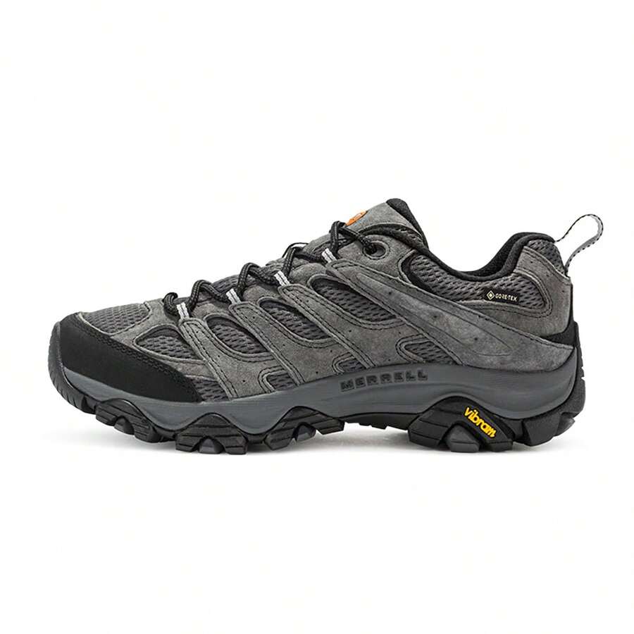 Merrell MOAB3 GTX 男女款徒步鞋专业防水透气减震户外运动鞋 - 灰色 - 查看 1