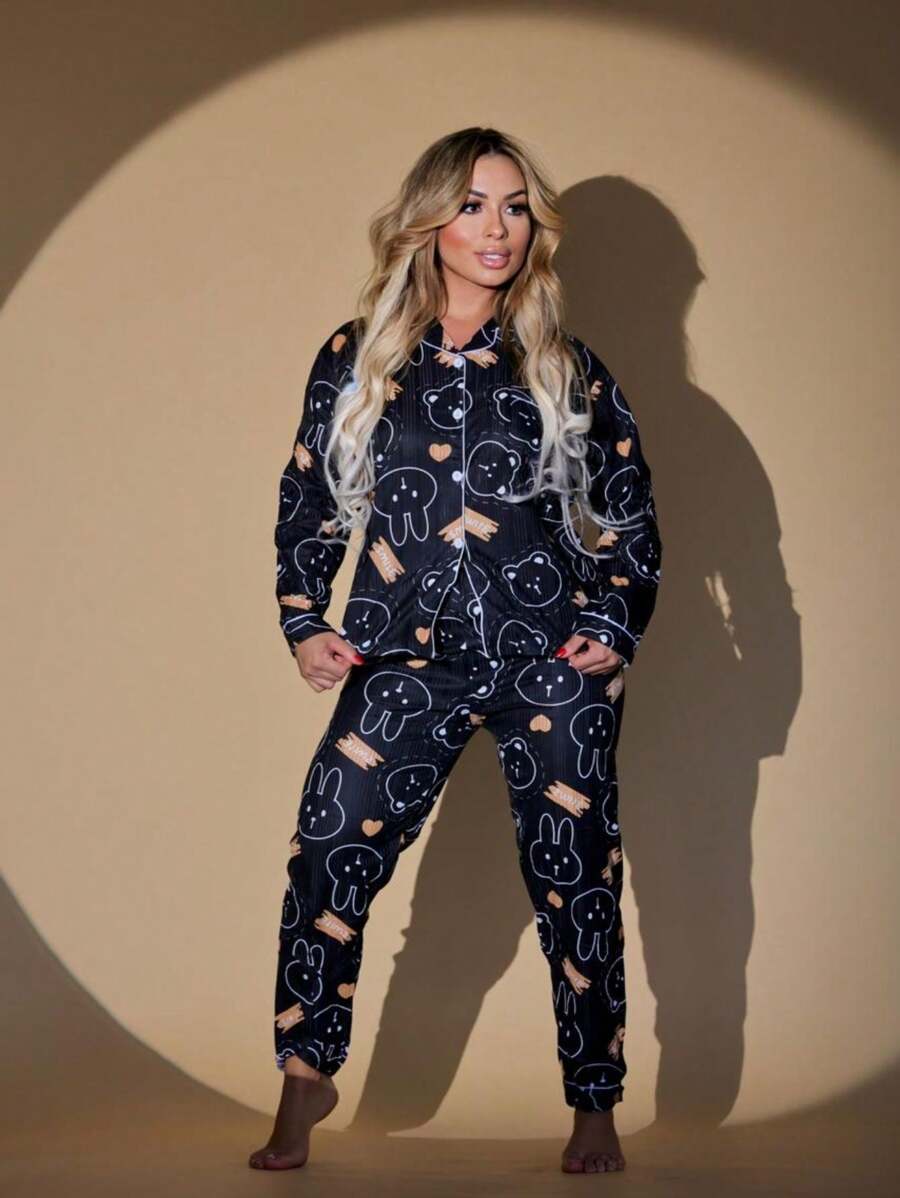 Women Pajama Sets - Vàng - Xem 1