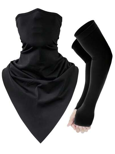 Ochraniacz na szyję, ochrona przed słońcem, półszale, nakrycie głowy do uprawiania sportów na świeżym powietrzu, jazda na rowerze, motocykl, piesze wycieczki, wędkarstwo, fajna lekka osłona twarzy, oddychająca, ocieplacze na szyję dla mężczyzn