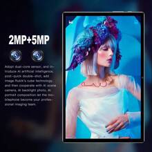 BDF BDF P37 Novo Tablet 4GB RAM + 64GB ROM Tela de 10,1 polegadas Resolução 1280 * 800 Capacidade da bateria de 5000mAh Bateria de íons de lítio WIFI Suporte Bluetooth Dual Card Dual Standby Sistema Android 11.0 Portátil, eficiente, duradouro, fácil de colaborar, design leve, tela de alta definição para experiência de visualização envolvente, portabilidade Não equipado com adaptador de energia