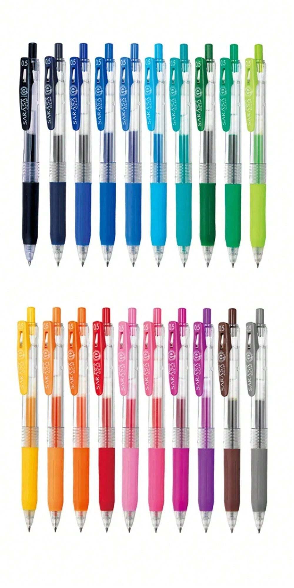 1 Pc ZEBRA Colored Gel Pen SASRA Clip JJ15 Series 48 Colors 0.5MM