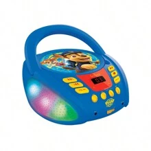Bluetooth CD Player With Lights - Multicolor - View 2