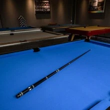 9mm High Quality Pointed Carbon Fiber Snooker Cue, 58 Inch Split Shaft, Customizable - Black - View 9