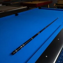9mm High Quality Pointed Carbon Fiber Snooker Cue, 58 Inch Split Shaft, Customizable - Black - View 6