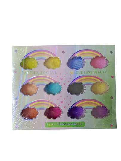 12 Delineador Sombra Activa Con Agua Face Acuarela Art Girabella