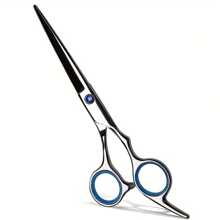 KIM JONG YI Hair Cutting Scissors Shears Professional Barber  6.5 Inch Hairdressing Regular Scissor Salon Razor Edge Hair Cutting Shear Japanese Stainless Steel With Detachable Finger Inserts, Hair Tools, Hair Products And Accessories For Barber Salon Beauty Travel Essentials