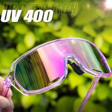 SCVCN Bike Cycling Glasses MTB Mountain Road Racing Equipment Men Women Outdoor Sport Glasses Bicycle Hiking Driving Fishing Golf Accessories Travel Camping Glasses - 彩色 - 查看 6