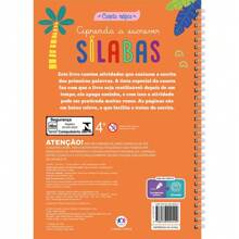 Livro Aprenda a escrever - Sílabas