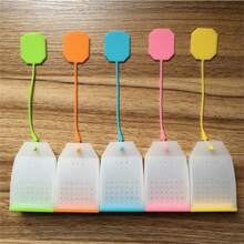 1pc Easy-To-Use Silicone Tea Infuser - Versatile, Enhances Flavor, Fun Colors, Dishwasher Safe, Back To School