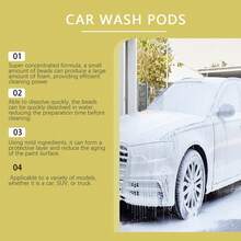 Concentrated Car Wash Beads, Foam, Super Stain Removal, Car, Home Dual-Use Car Wash Liquid, - 205g - View 6