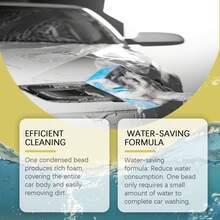 Concentrated Car Wash Beads, Foam, Super Stain Removal, Car, Home Dual-Use Car Wash Liquid, - 205g - View 5