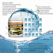 Concentrated Car Wash Beads, Foam, Super Stain Removal, Car, Home Dual-Use Car Wash Liquid, - 205g - View 8