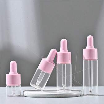 Travel-Friendly Aromatherapy Sample Dropper Bottles - 1pc Clear Glass Vials (1ml/2ml/3ml/5ml) For Perfume & Cosmetic Liquid For Travel Perfume And Lip Gloss Travel Accessories Travel Bottles Travel Containers Glass Bottles With Glass Eye Droppers Travel Accessories Travel Bottles Travel Containers Glass Bottles With Glass Eye Droppers School Supplies Holiday Camping Vacation Mini Perfume For Women Perfume Beach