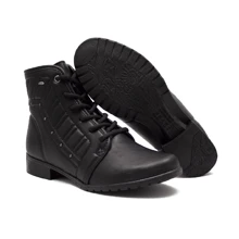 Dakota Women Mid-Calf Boots - 黑色 - 查看 5