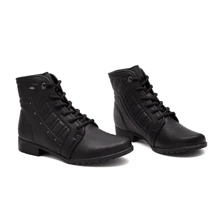 Dakota Women Mid-Calf Boots - 黑色 - 查看 4