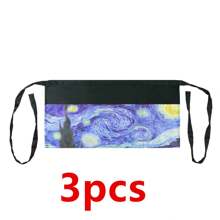 1pc/2pcs Printed Half Waist Apron, Polyester Waterproof Anti-Fouling 3 Pockets Short Apron For Restaurant, Cafe, Waitress - Multicolor - View 9