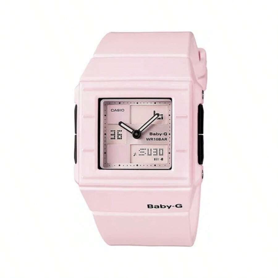Casio Đồng hồ đeo tay BGA-200-4E2 cho Nữ - Hồng - Xem 1