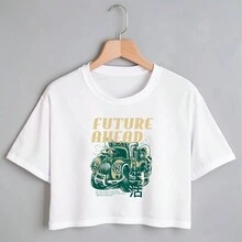 Women T-Shirts - 白色 - 查看 1