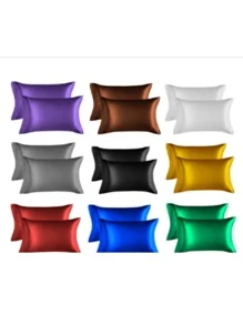 Pillowcases & Shams - 藍色 - 查看 3