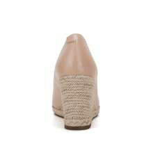 Women's Platform Espadrilles Wedge Pumps Shoes – Pointed Toe Slip On Height-Boosting Wedge Shoes For Petite, Work, Date Nights, Travel, Christmas & New Year Gifts - 杏色 - 查看 3