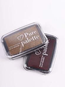 2 Boxes Retro Color Water-Based Ink Pad, Colorful DIY Finger Painting Stamp Pad For Student Journaling And Scrapbooking - Multicolor - View 6