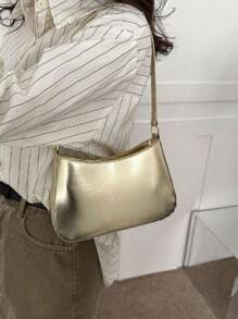 Women Shoulder Bags - 金色 - 查看 1