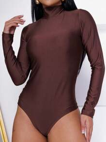 Women Jumpsuits - Chocolate Brown - View 5