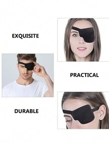 1 Mặt nạ mắt Cyclops 3D có thể điều chỉnh cho trang phục dự tiệc dành cho người lớn - màu đen - Xem 6