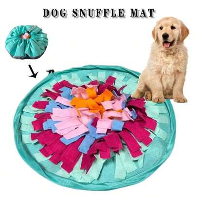 Dog Snuffle Mat,Dog Toys,Interactive Sniff Mat For Dogs Slow Eating And Keep Busy,Adjustable Snuffle Mat For Dogs Small And Large Breed, Cats-Dog Puzzle Toys, Encourages Natural Foraging Skills For Cats Dogs