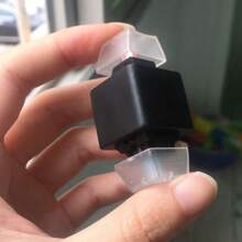 Novelty Antistress Pocket Fidget Mechanical Keyboard Reduce Stress Reliever Toy - Black - View 4