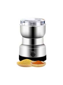 MOLINILLO AUTOMÁTICO. MOLEDOR DE ESPECIAS, SEMILLAS, GRANOS, PRODUCTOS SECOS. PULVERIZA TODO EN CUESTIÓN DE SEGUNDOS. - Plateado - Ver 8