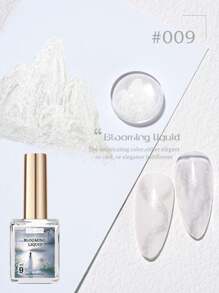 XEIJAYI 1入組15ml 10色綻放凝膠指甲油 - UV LED浸泡式，擴散效果，大理石設計，適用於DIY春夏彩色花卉水彩 - 彩色 - 查看 11