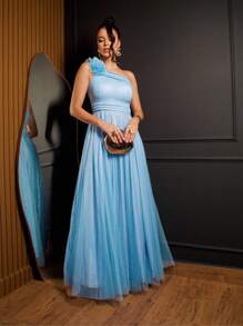 Bridesmaid Dresses - Baby Blue - View 1