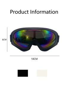 1 件男女通用可调节滑雪镜适用于户外运动和骑行护目镜沙滩配件眼镜遮阳镜 - 彩色 - 查看 6