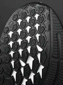 Zapatillas de deporte casuales transpirables de malla de color sólido para hombre,Pelota de tenis para hombre duradera y elegante,Nuestras sandalias son versátiles y adecuadas para todas las estaciones, para ir al trabajo a diario, caminar, ir de compras, pasear al perro, hacer footing, deportes al aire libre, fitness, viajes y otras actividades - Negro - Ver 7