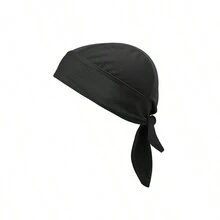 1pc Pirate Hat Bandana For Outdoor Cycling, Quick-Drying, Moisture-Wicking, Breathable, Sun-Proof Headwear, Small Hat - Multicolor - View 2